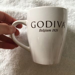 Original Godiva Belgium 1926 White Coffee Mug